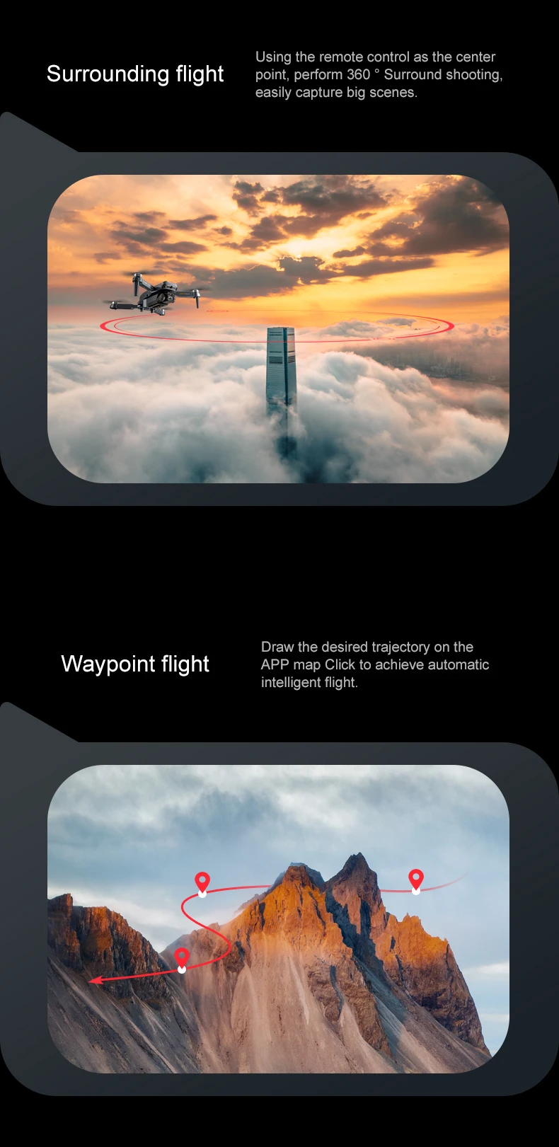K811 Max Brushless Mini Drone Professional 4K HD Dual Camera 5G WIFI GPS Return Obstacle Avoidance Dron Remote Control Toys Gift