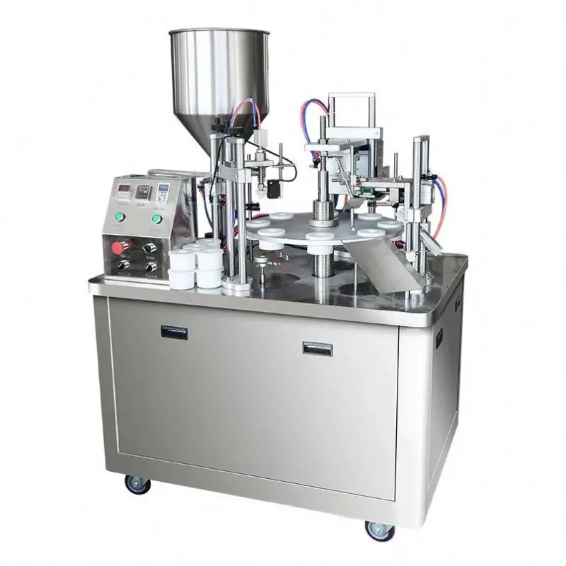 TEBAK Automatic Paste Tube Filling and Sealing Machine Grease Toothpaste Tube Filling Sealing Packing Machine