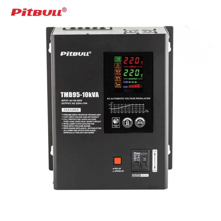 Pitbull 10kva 10kw Voltage Stabilizer