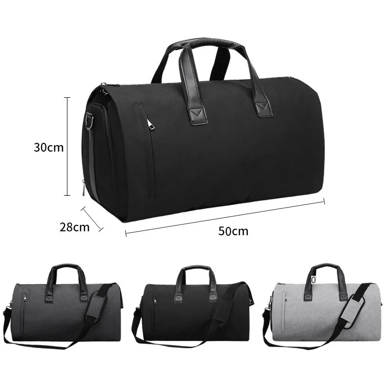 Foldable Business Travel Suit Duffel Garment Bag Men Handbag Weekend ...