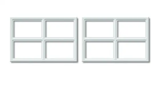 View of Garage Door Window Inserts - Durable Industrial Solutions