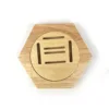 Hexagonal medal stand