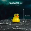 Figura de pato con tapa de olla H-1462-02