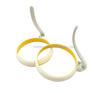 Silicone  with nylon  Nonstick Egg Fry Rings