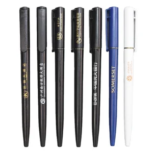 Eco Friendly  Promotional Gift Pen Plastic Ball Pen with Custom Logo  Advertising  Plastic Twist Ballpoint Pen