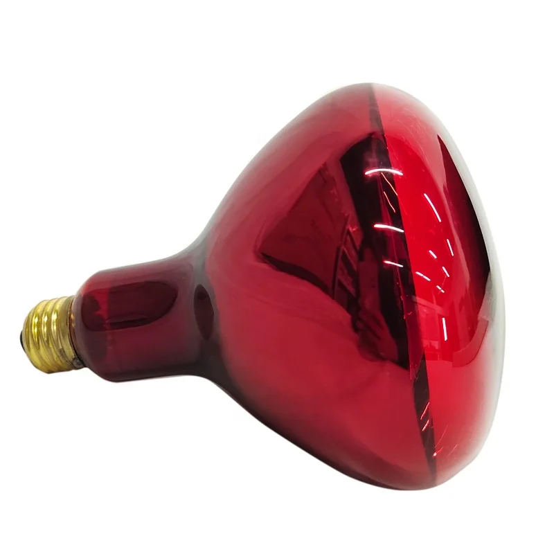 Infrared Thickened Heating Breeding Bulb Heat Infrared Lamp 150w for Animal Husbandry Farm Poultry