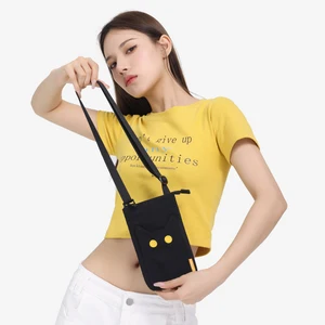 NOXXON Custom MIni Crossbody Bag Durable Waterproof Nylon Small Square Vertical Mobile Phone Bag for Leisure Travel