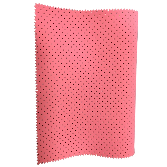 
 Белый перфорированный Неопреновый резиновый лист sbr материал 2 мм дышащий с бархатной и полиэфирной тканью  