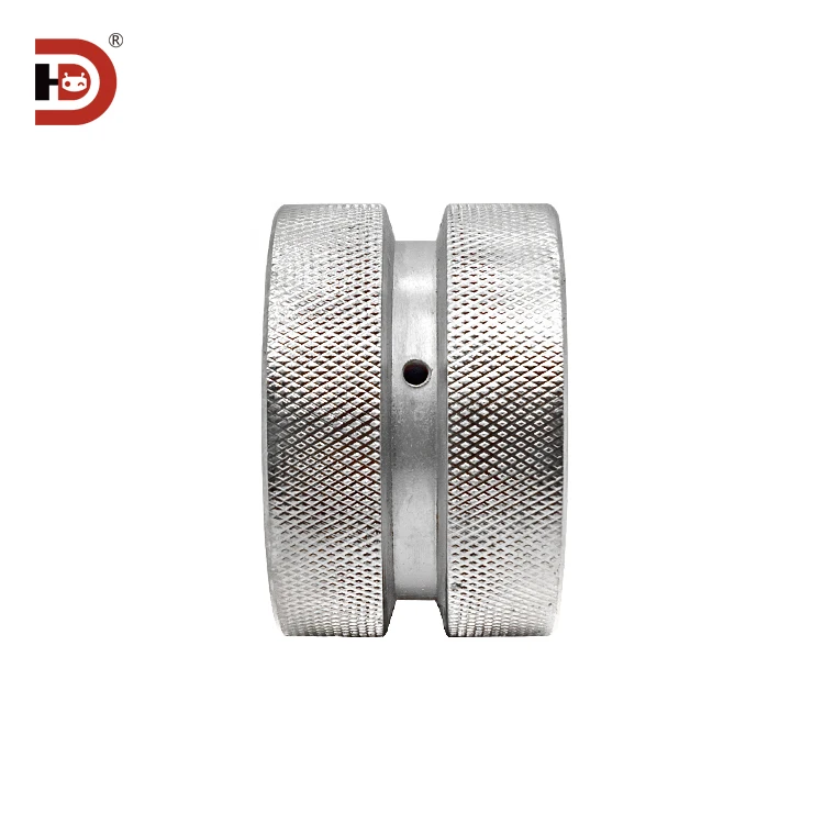 80 * 48mm Aluminum Head Wheel Translation Machine Belt Drive Guide Wheel Nylon Wear-resistant 60 * 48 Active Driven Wheel factory