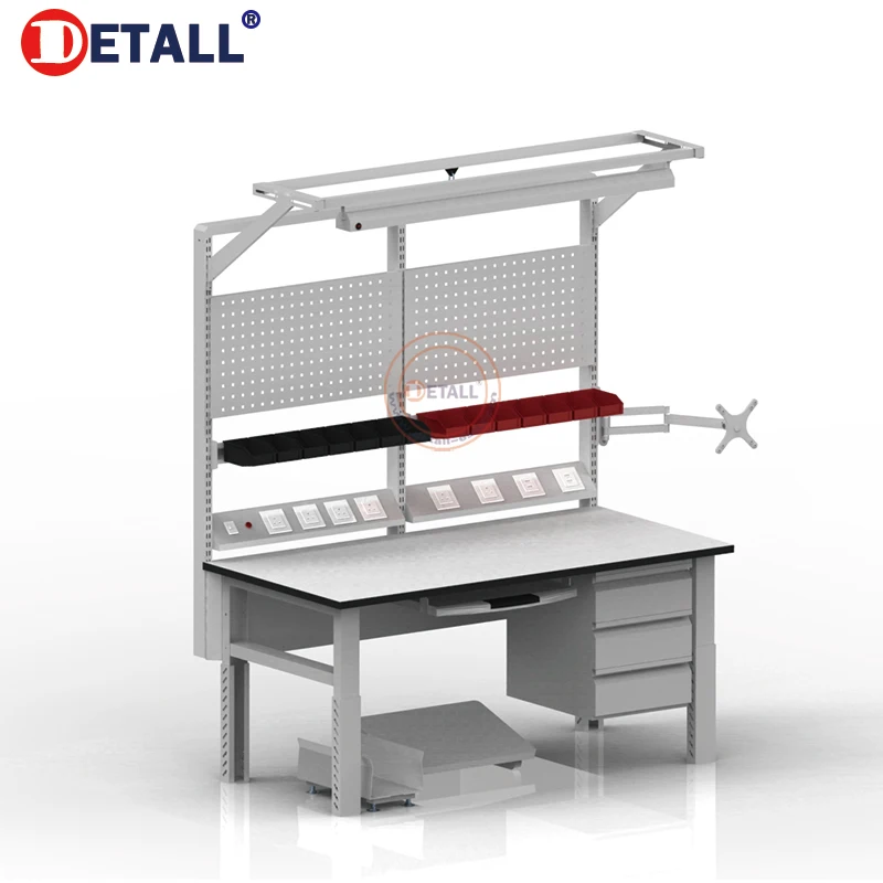 Workbench Workshop Durable Steel Worktable Industrial Heavy Duty Work Bench