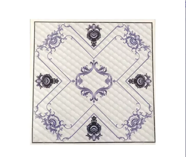 2025 Best Selling Sound Insulation Lightweight Hot Stamping PVC Ceiling PVC Sheet Panel for Ceiling