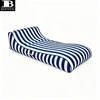 Rayures bleu marine et blanches