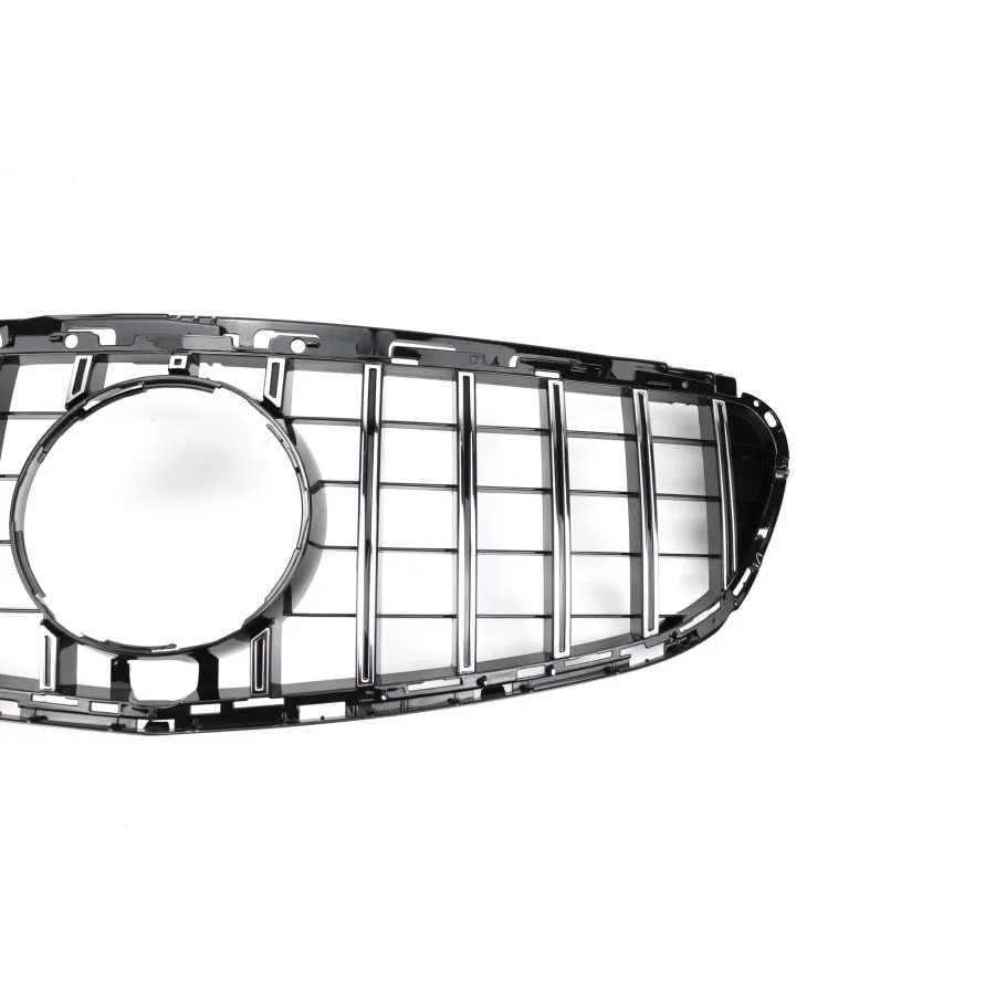 product tiypeor car front gt grill for mercedes benz e class w212 2014   2016 silver grille-10