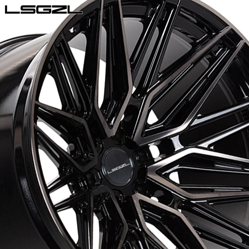 LSGZL Custom Monoblock Forged 17 18 20 21 24 26 Inch Deep Concave Alloy Wheel Rims 5x114.3 5x112 5x120 5x130 for BMW Audi Benz