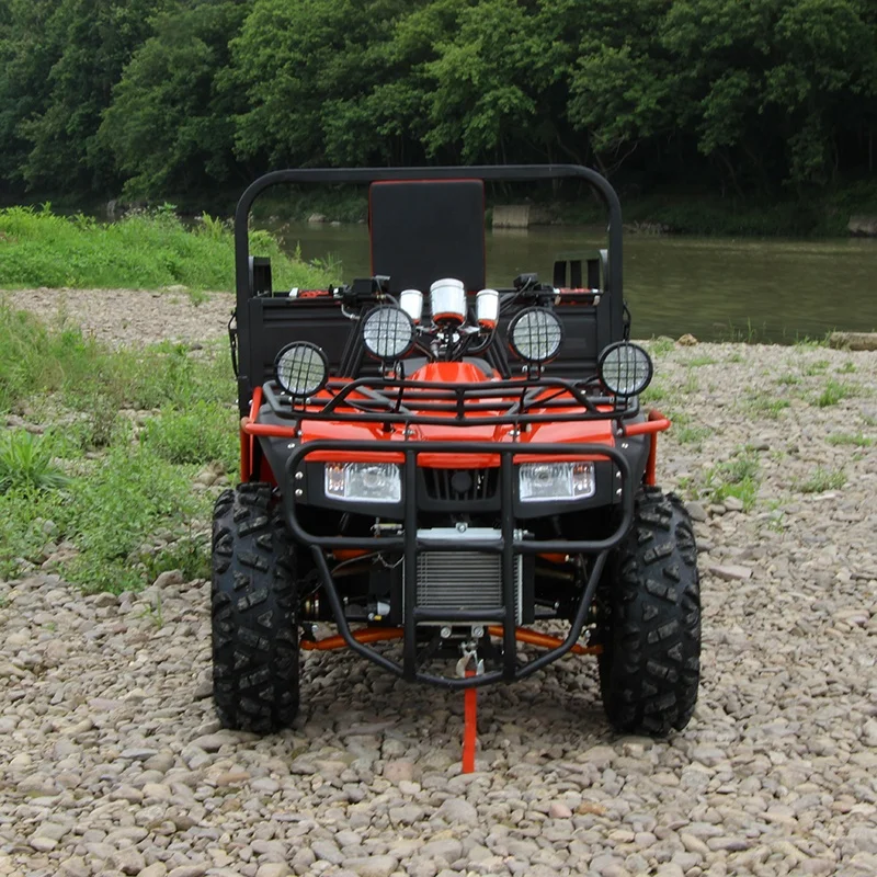 
1,5 м прицеп 14 дюймов дизельный большой Hummer 4-х тактный 4-колесный 350 cc Китай высокое качество квадроцикл 4x4 грузовики с электроприводом для взрослых 