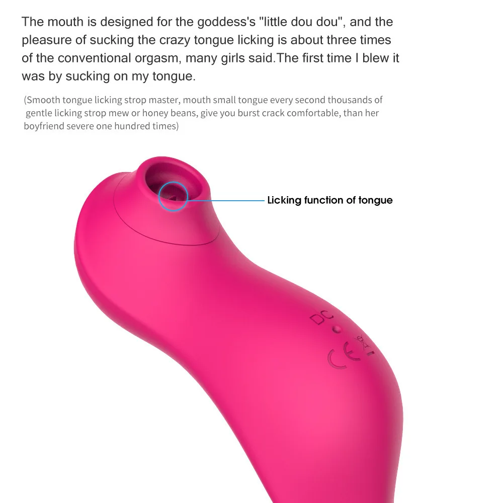 Sucking like crazy a new sex toy