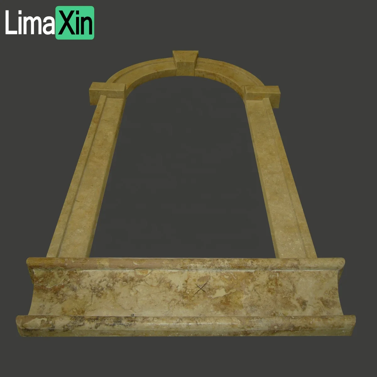 Marble Window Frame Design High End House Exterior Wall Decoration Stone Window Surround