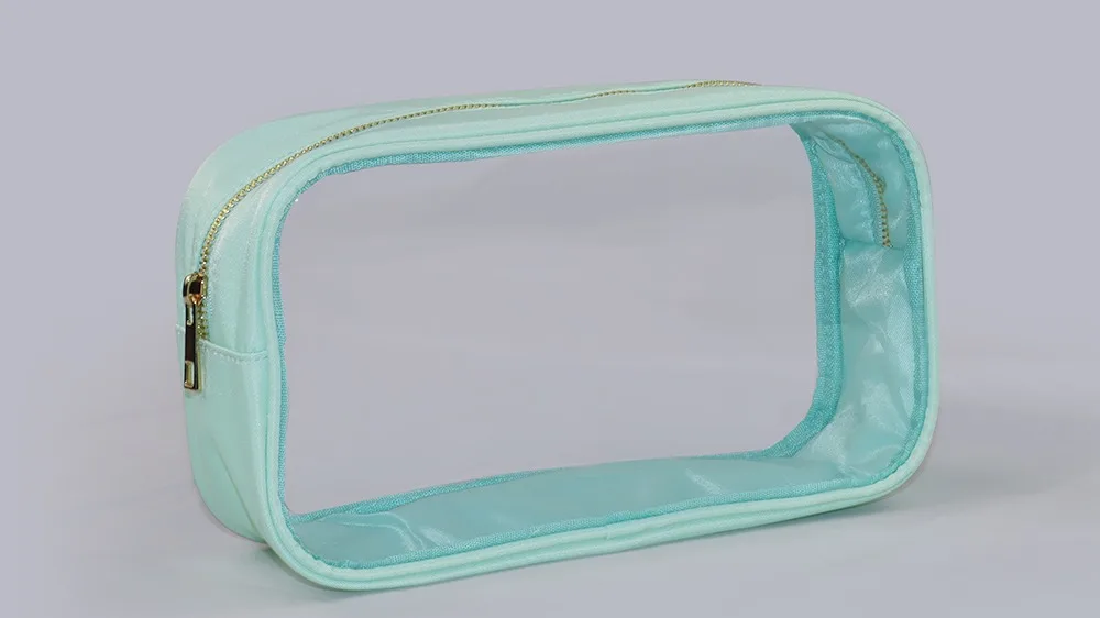 Wholesale Multiple Colors Pvc Eco Friendly Cosmetic Bag Clear Plastic