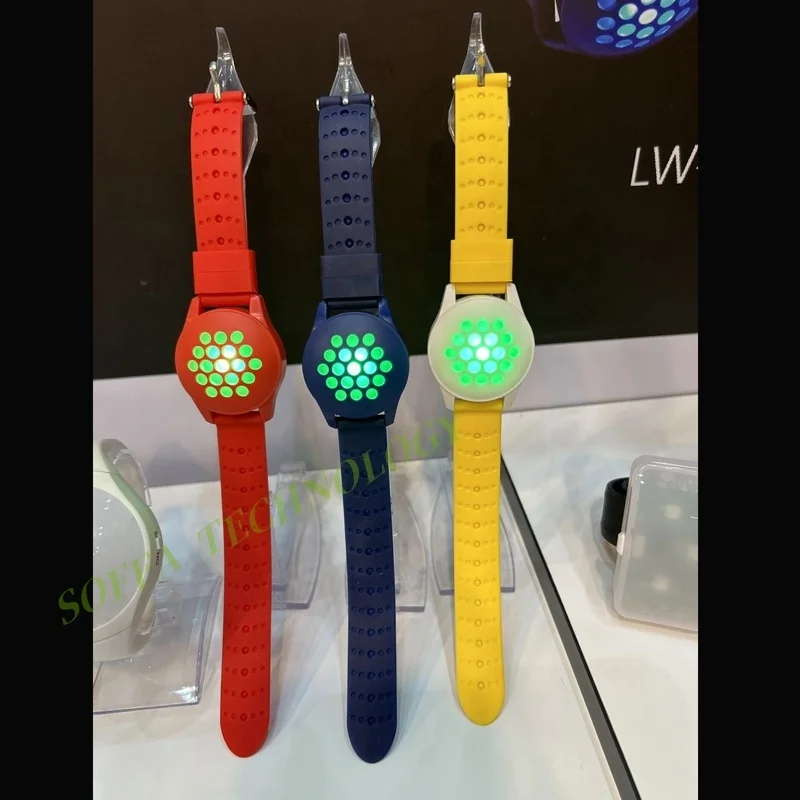 Водонепроницаемый светодиодный браслет с таймером