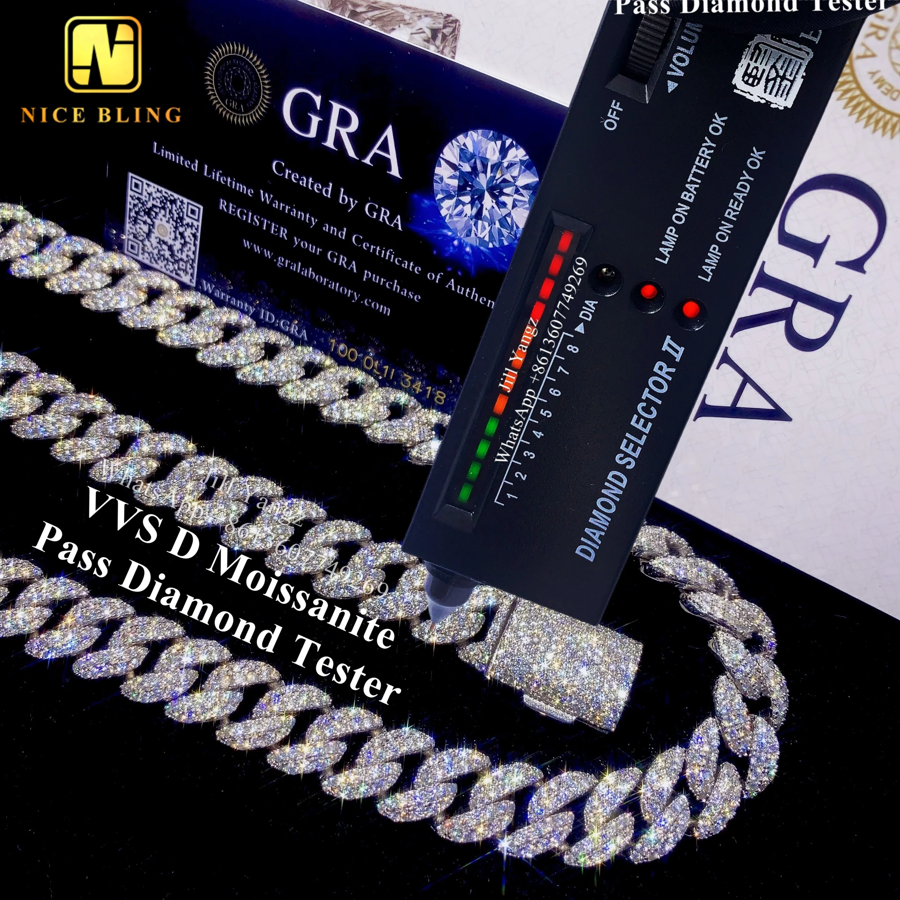 Bracciale Personalizzato Con Foto Per Uomo, Catena Cubana In Acciaio Con Proiezione I Love You In 100 Lingue