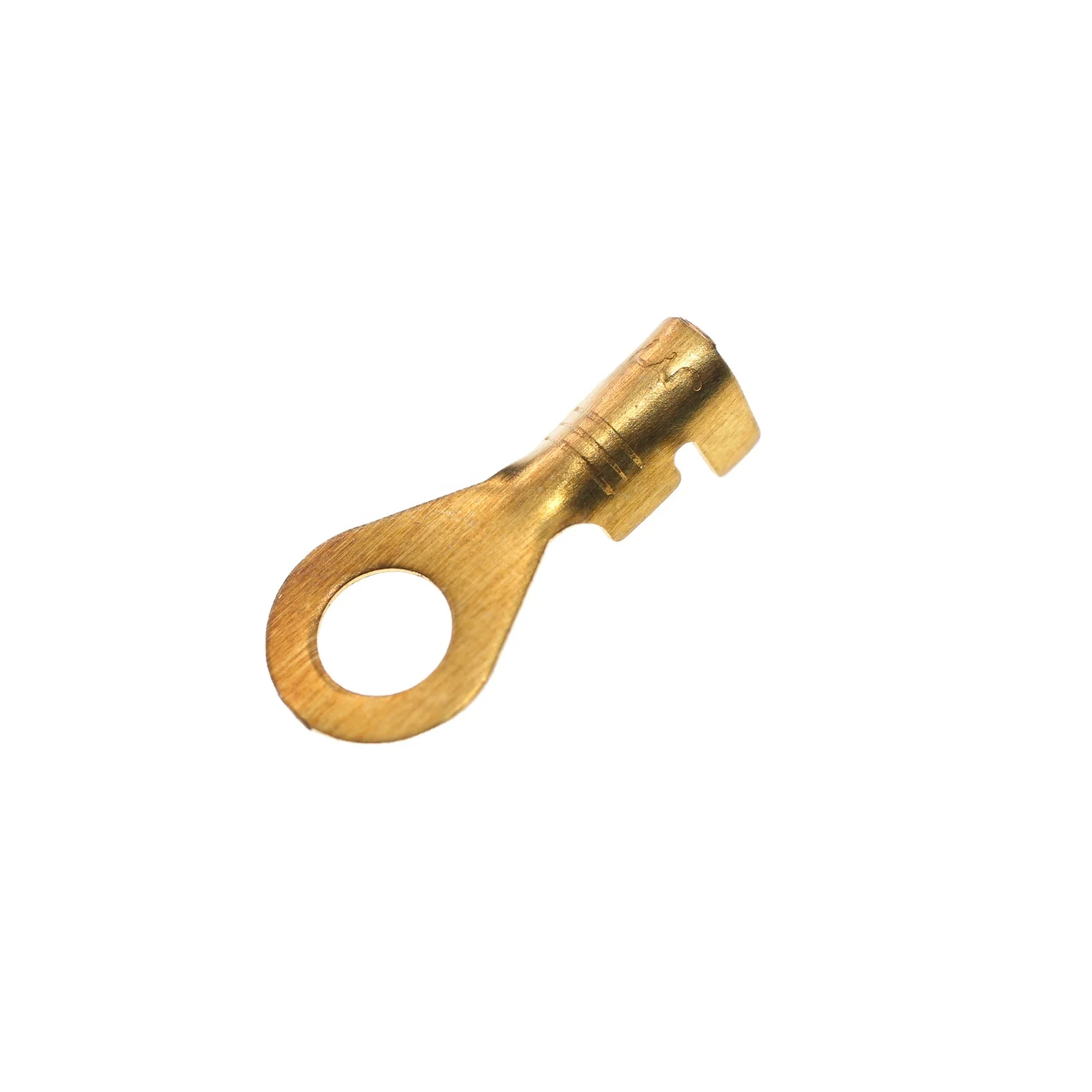 Factory Sales Round Earthing Circle Ground Screw Lugs Ring Battery Terminal  Car Brass Crimp Terminal