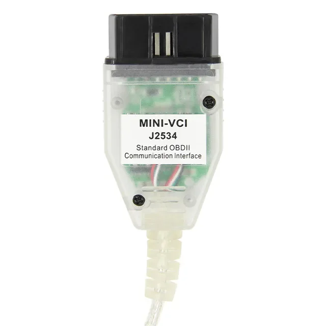 2025 Latest Version V18 MINI VCI for TOYOTA TIS Techstream Mini VCI FTDI FT232RL Chip J2534 OBD2 Car Diagnostic Cable
