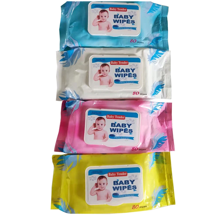 Unscented Diaper Wipes Nonallergenic And Formulated With Plant Derived