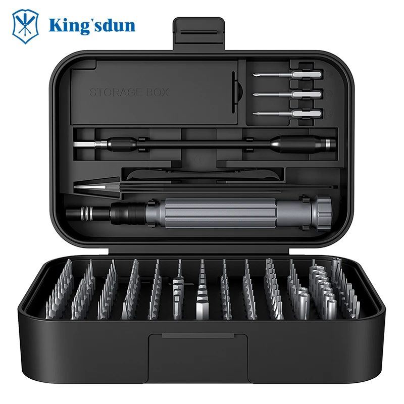 Kingsdun Screwdriver Set 150 in 1 Portable Precision Screwdriver Tool Set Professional Mobile Phone Repairing Tools