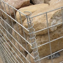 Electric Welding Gabion Steel Wire Mesh Panel for Construction and Engineering Applications