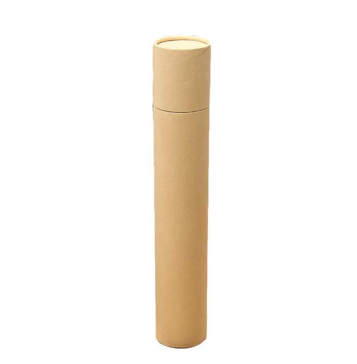 Factory Customized Oil bottle packaging Cardboard Jar Round  paper tube , Kraft paper Tube