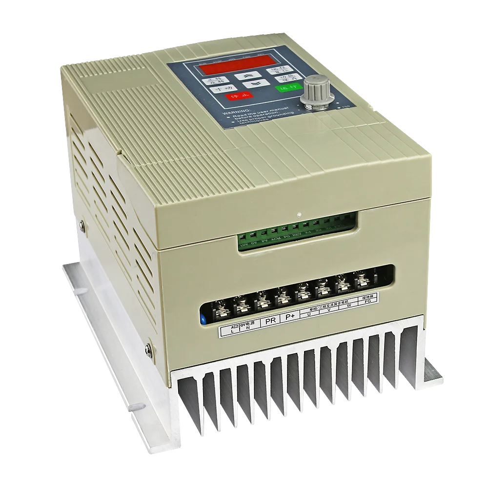 Variable Fruquency Drive Converter VFD 220V Single Phase to 3 Phase 380V Inverter