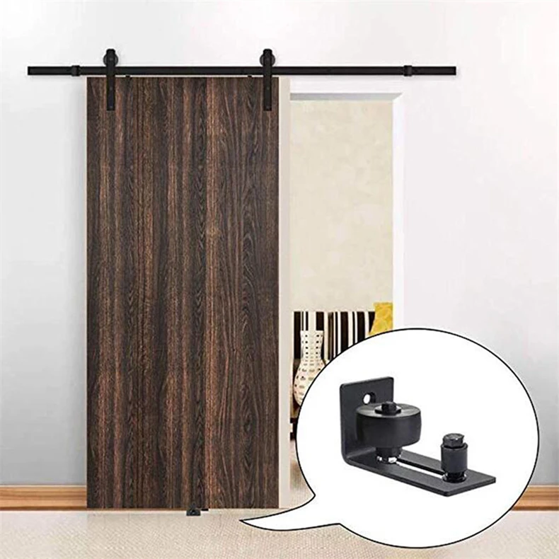 Sliding Barn Door Floor Guide - Wall Mounted Bottom Guide Ajustable ...