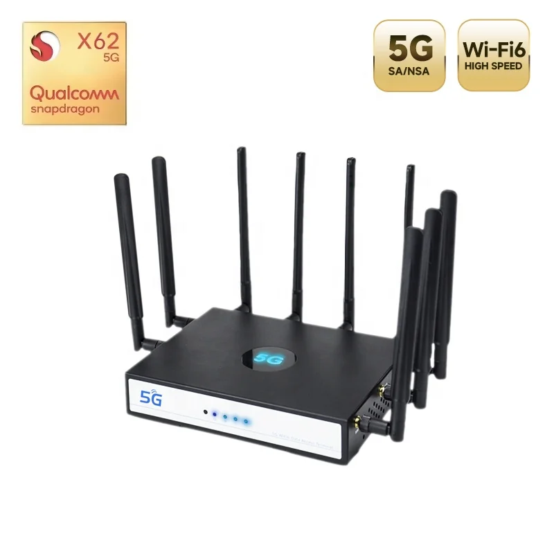 LSUN MF5200 Router Wifi6 Openwrt 5G Indoor CPE 5G Sim Card Wireless WiFi Gateway Qualcom Chipset