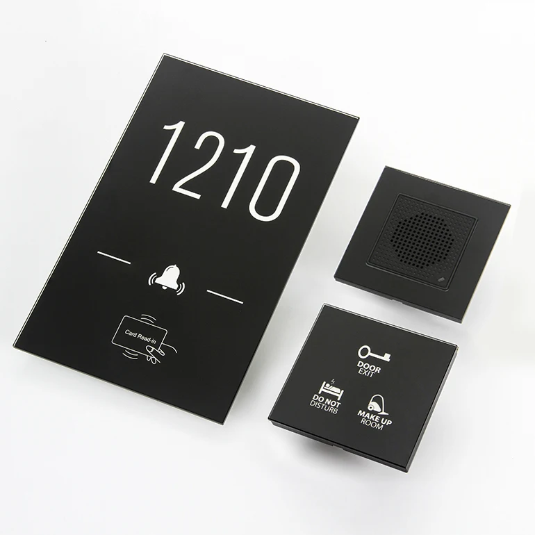 Smart Hotel Lock System, Hotel Access Lock, Room Number DND Sign Plate