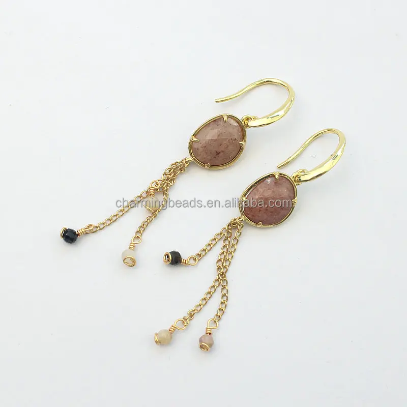 Chlhn0573 New Arrival Hot Jewelry Set Trendy Luxurious Nature Stone