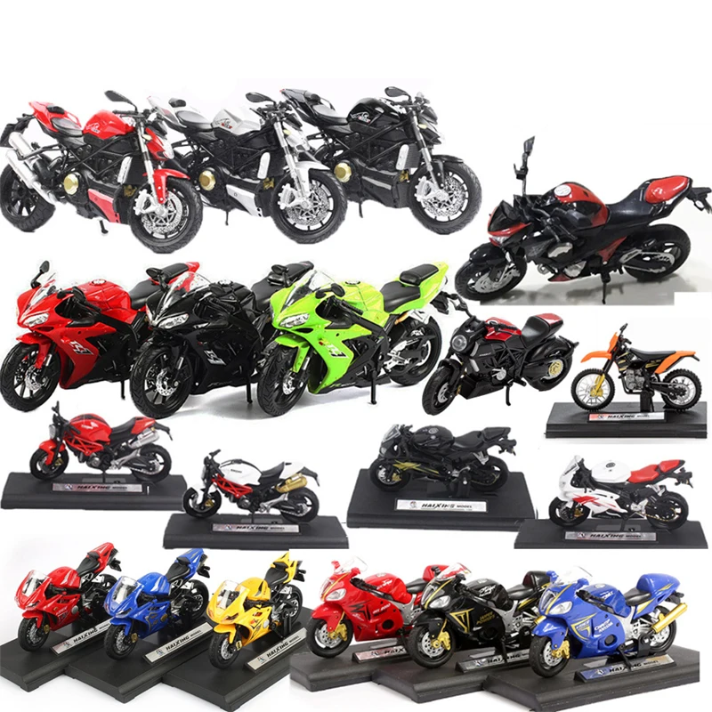 die cast motorbike