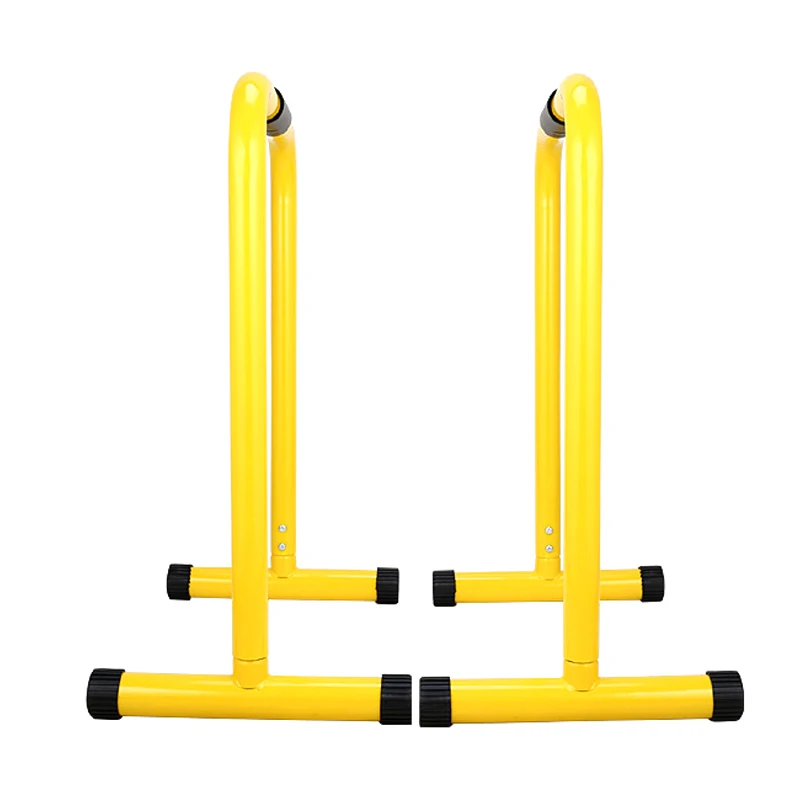 Portable Home Fitness Bar Dip Stand for Bodyweight Parallel Chest Tricep Workout Free Weights Pull up Exercise Station