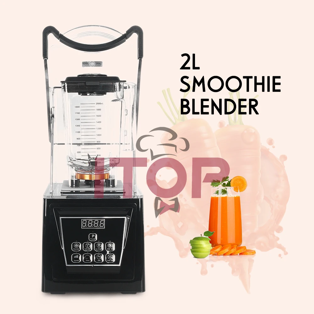 2L Multi Functional Stand 2200W Durable Industrial Commercial Blender Juicer Machine for Hotel Restaurant