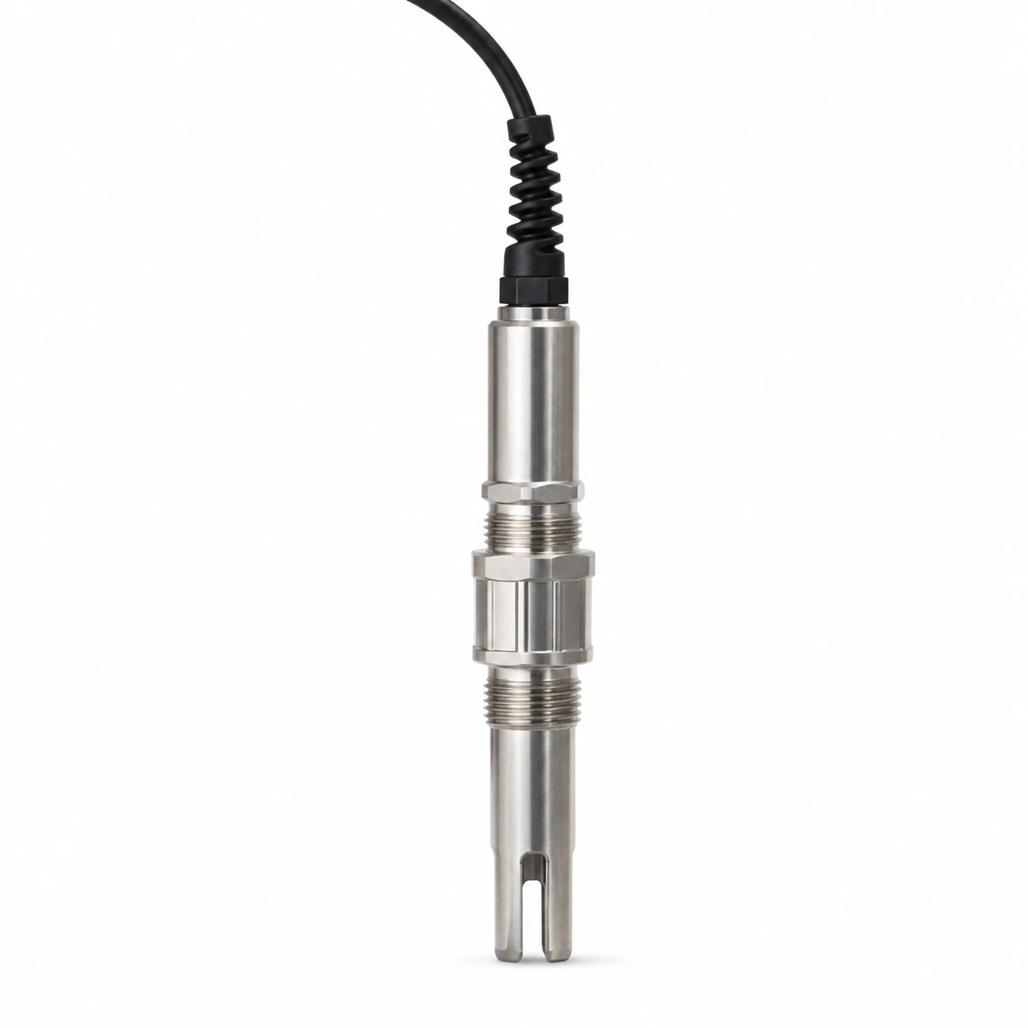 IP65 Insertion Type Digital Glass pH Electrode RS485 Output Direct Immersion pH Sensor for CDU Cooling Water Monitoring ADP2400