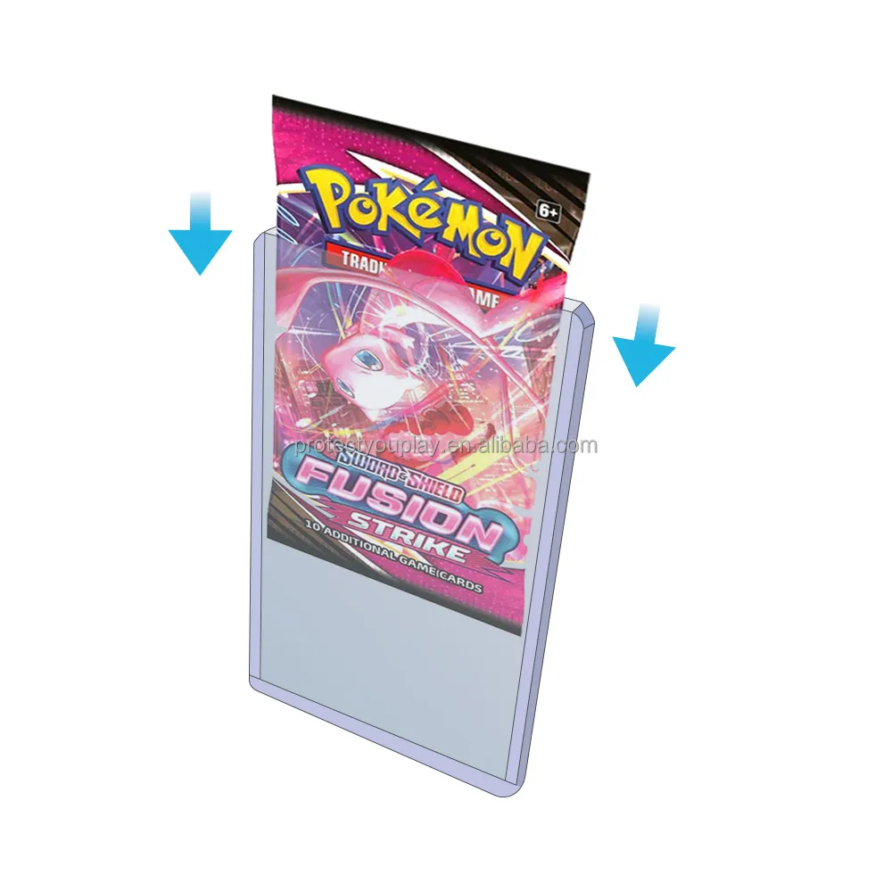 Booster Pack Toploaders - Sealed Promo Card for Pokemon YuGiOh Booster Pack  Hard Sleeve