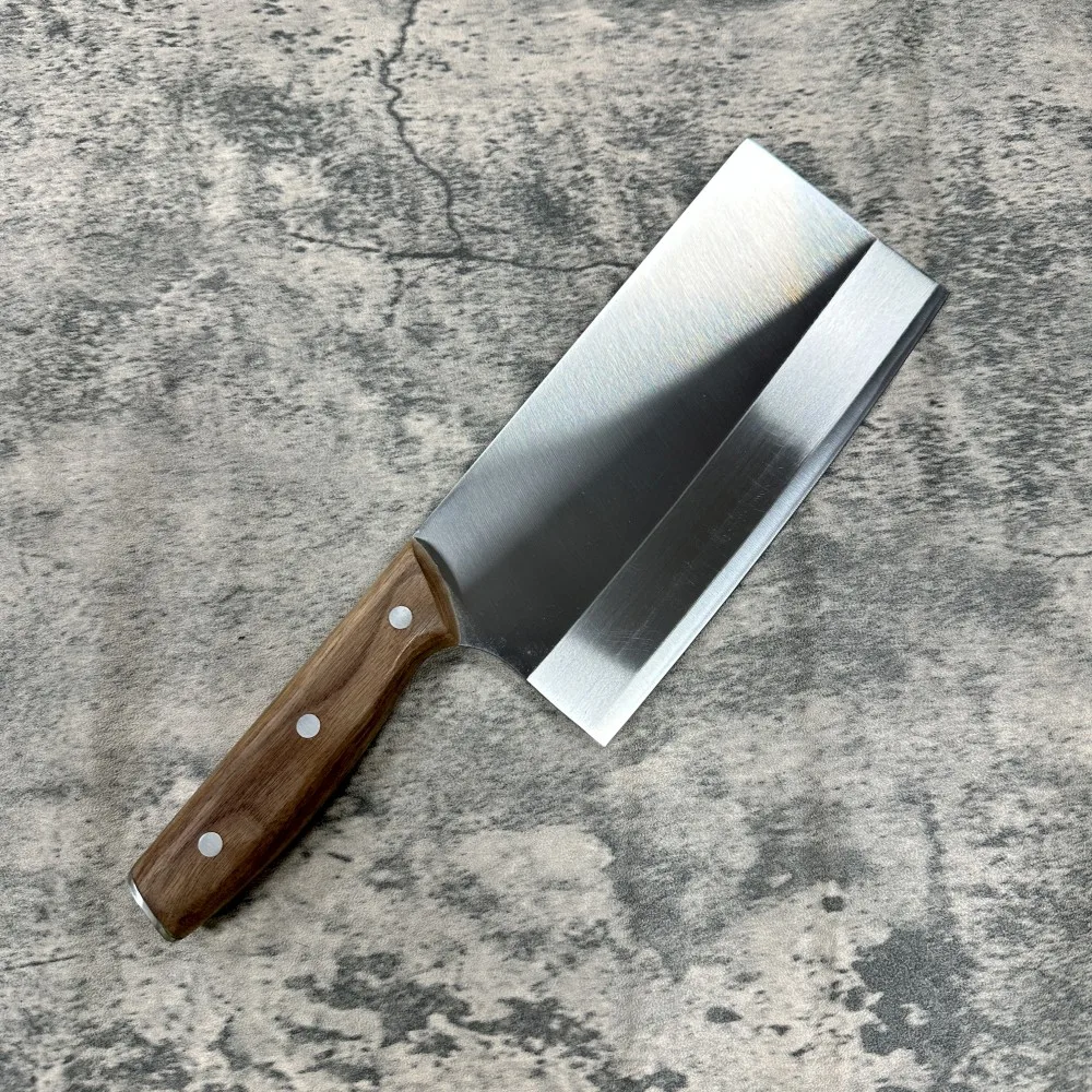 MCD888 Home Kitchen Cleaver Super sharp Meat Slicer Composite Edge Chinese Classic Chefs Knife Stainless Steel Vegetable Knife