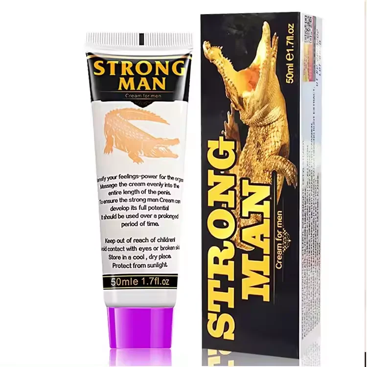 Strong Man Really Strength Three Generations Ointment Male Health Care crocodile Cream Sex Product for Men