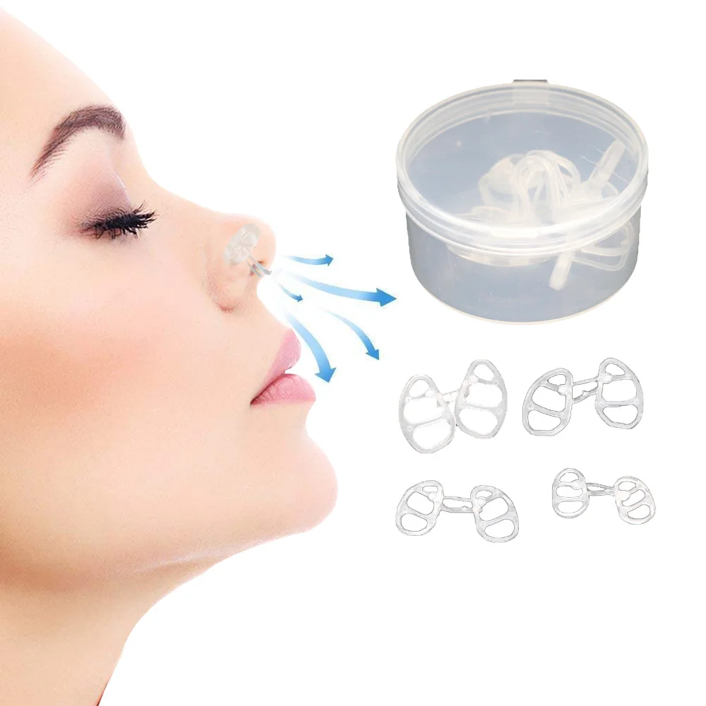 2024  New Style Soft Silicon Anti Snoring Nasal Dilator  for Breath Better