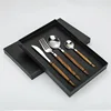 Set quattro pezzi in argento (con confezione regalo)