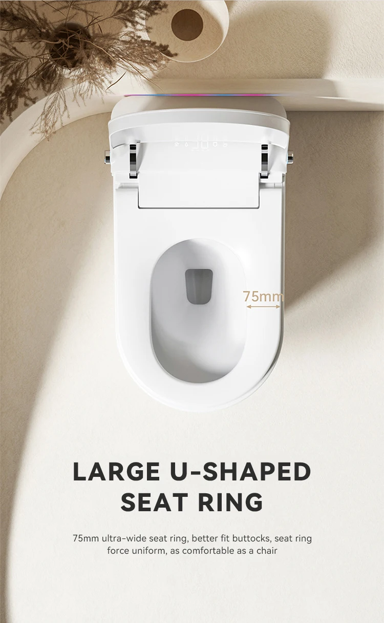 product high quality automatic flushing electric one piece toilet bowl intelligent inodoro bathroom wc smart toilet-16