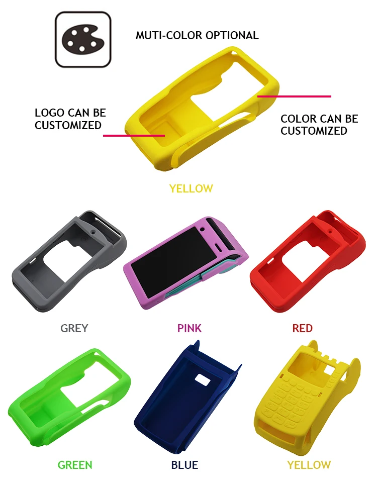 Customizable Verifone VX675 POS System Case Accepts Custom Shapes