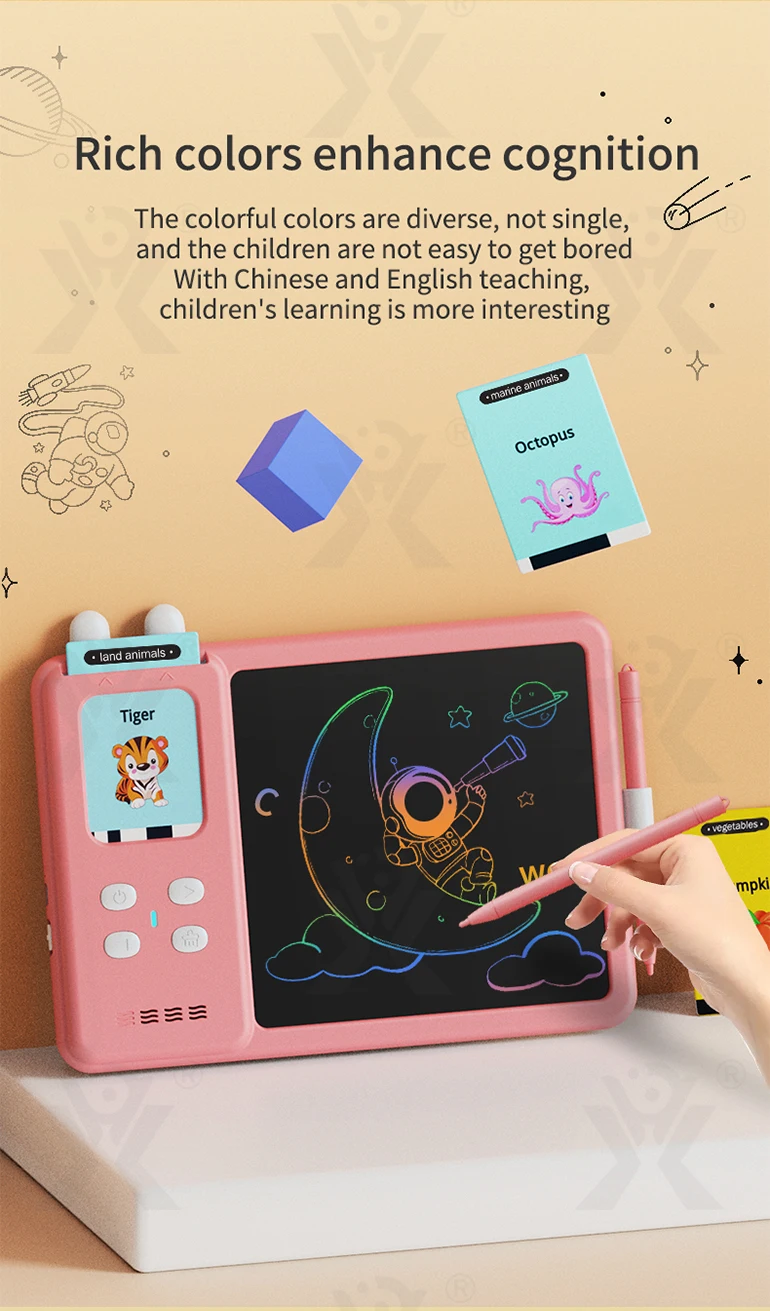Chengji Educational New Flash Cards Toy Learning Machine
