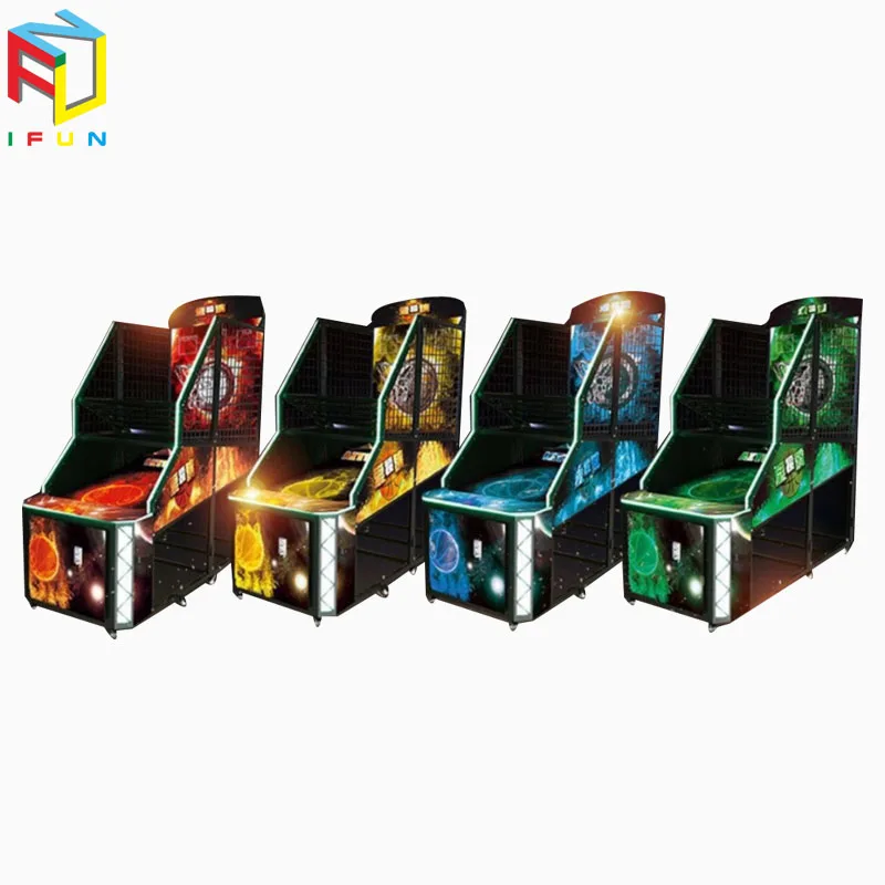 Hot Sale Coin Operated Arcade Indoor Sport Epic Shooter Street Youth Afult Basketball Arcade Game Machines For Sale