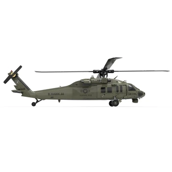 Helicoptero Black Hawk UH60 de controle remoto escala 1:47 escala do falcão  UH60-Black 6