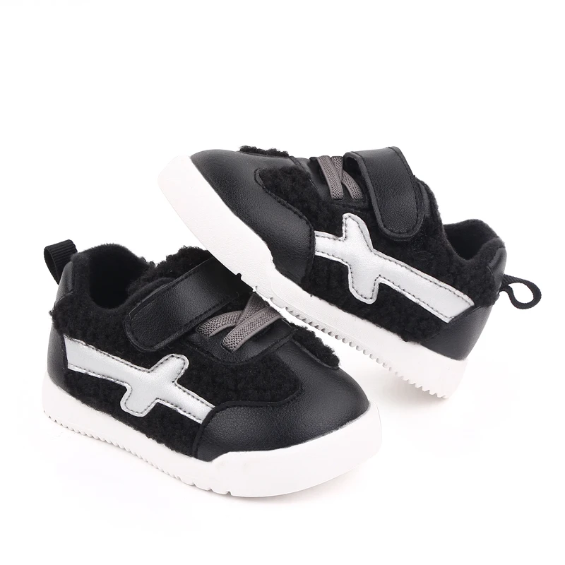High Quality Winter Toddler Baby Kids Shoes Hook&loop Design 2022 supplier